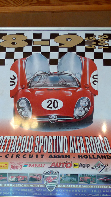 1998年8月8日〜9日 TT Circuit Assenで行われたイベントのポスター